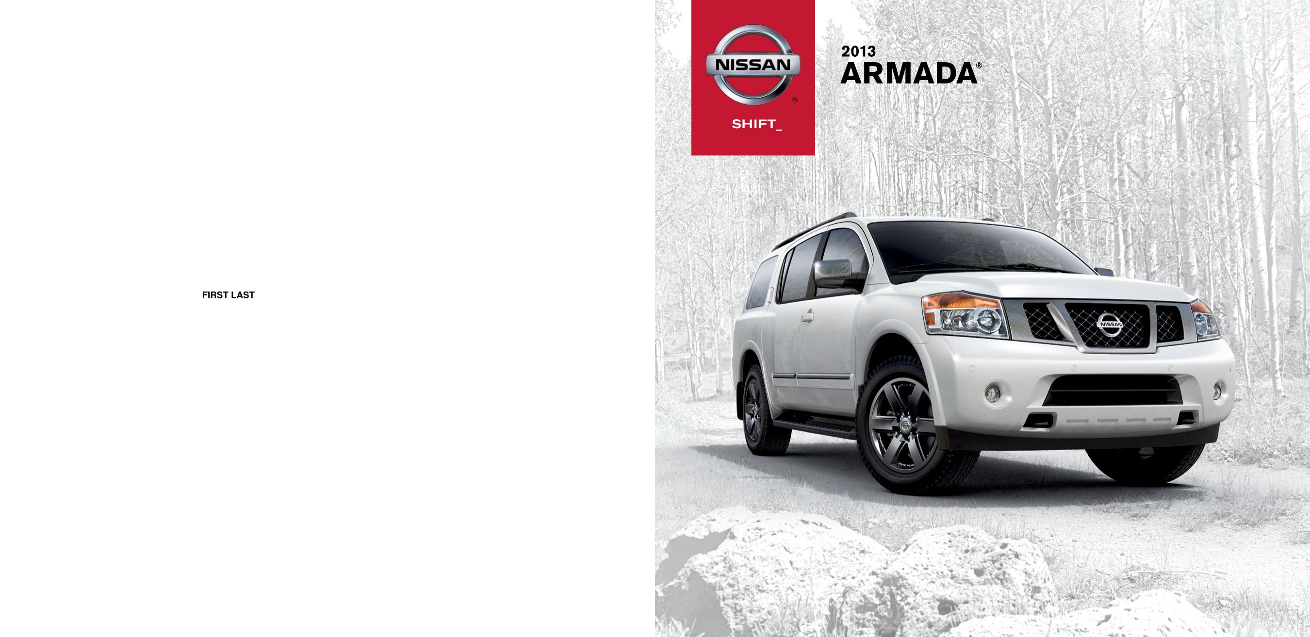2013 Nissan Armada Brochure